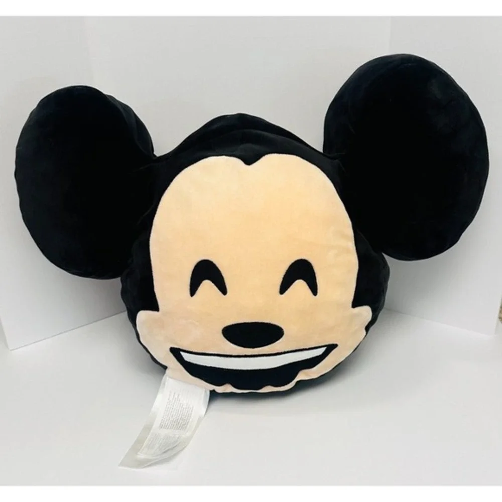 Disney Store Mickey Mouse Two Sided Heart Eyes & Smile 12